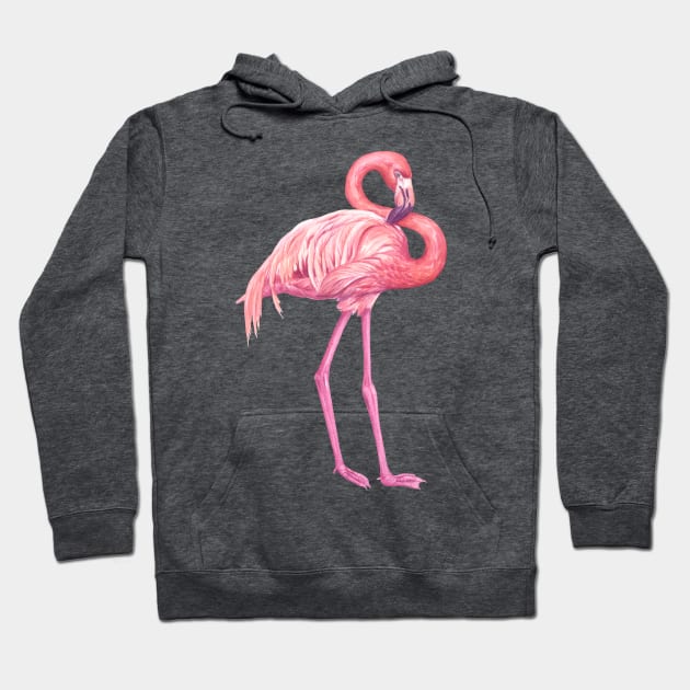 Flamingo Hoodie by katerinamk